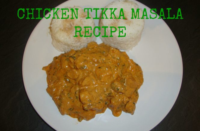 chicken tikka masala recipe