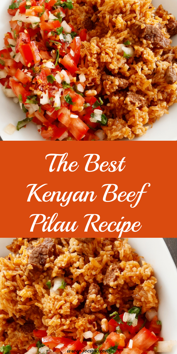 MY BEEF PILAU RECIPE