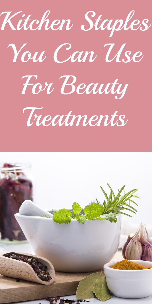 KITCHEN STAPLES YOU CAN USE FOR BEAUTY TREATMENTS