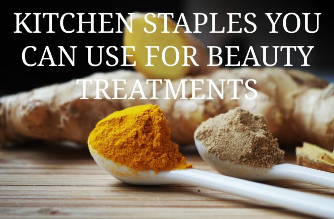 kitchen staples you can use for beauty treatments