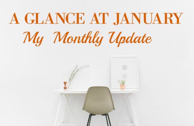 a glance at january-my monthly update