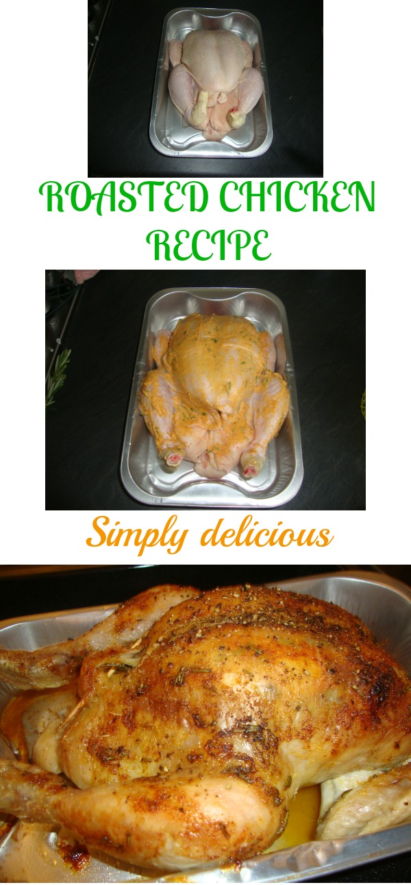 my tasty roasted chicken recipe