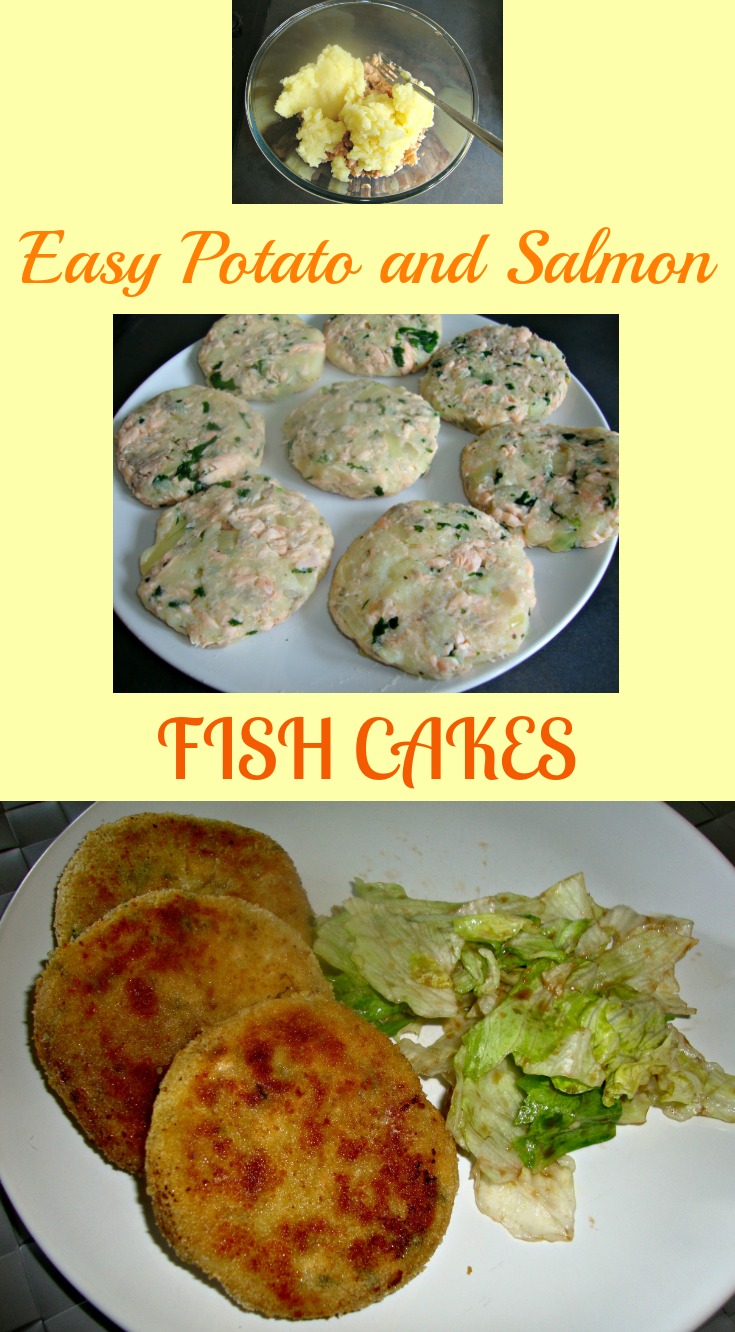 POTATO AND SALMON FISH CAKES