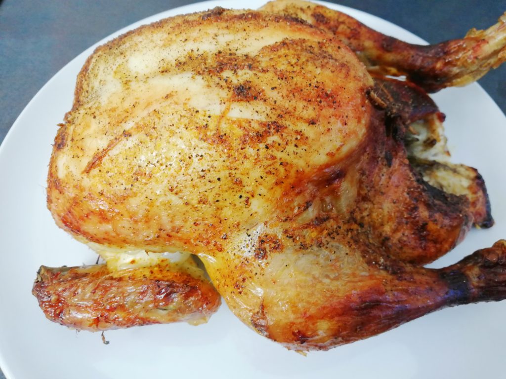 SIMPLE TASTY ROASTED TANDOORI CHICKEN