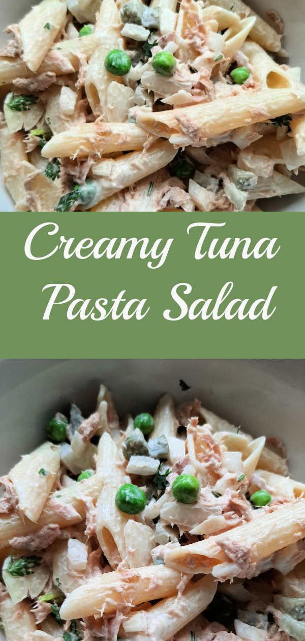 CREAMY TUNA PASTA SALAD