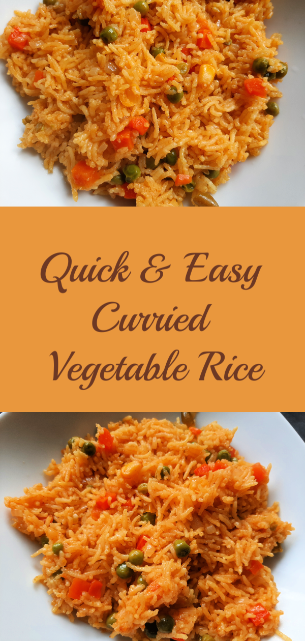 EASY CURRIED VEGETABLE RICE