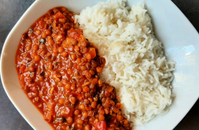 LENTIL COCONUT CURRY