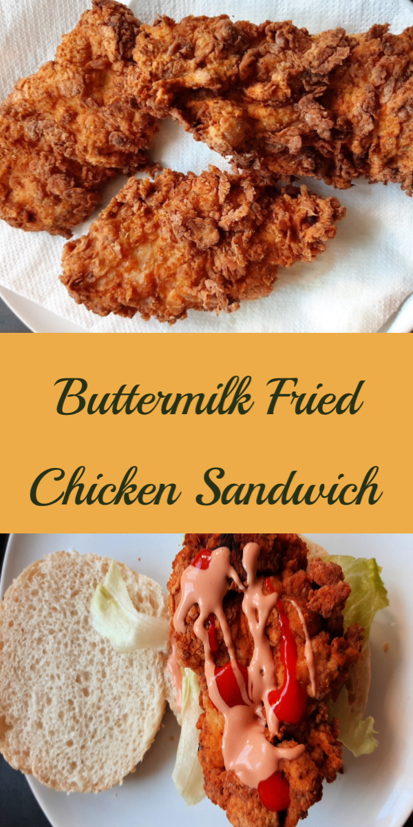 BUTTERMILK FRIED CHICKEN SANDWICH