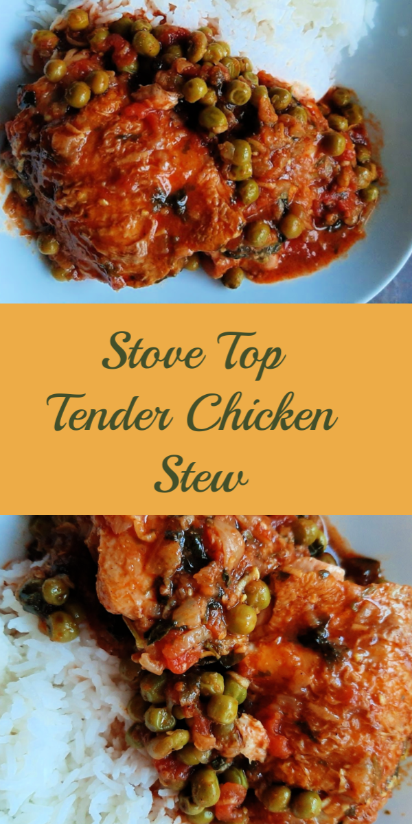 STOVE TOP TENDER CHICKEN STEW