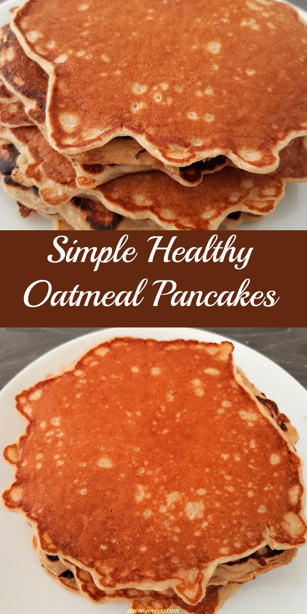 HEALTHY OATMEAL PANCAKES