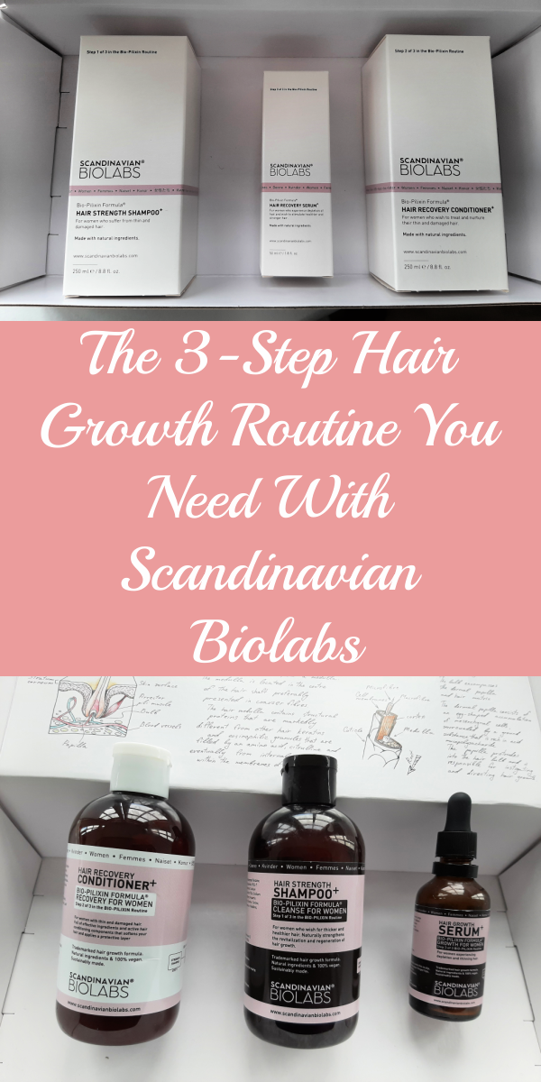 THE 3-STEP HAIR GROWTH ROUTINE YOU NEED WITH SCANDINAVIAN BIOLABS