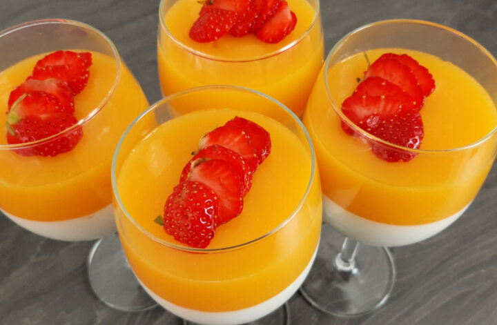 HOW TO MAKE COCONUT MANGO PANNA COTTA