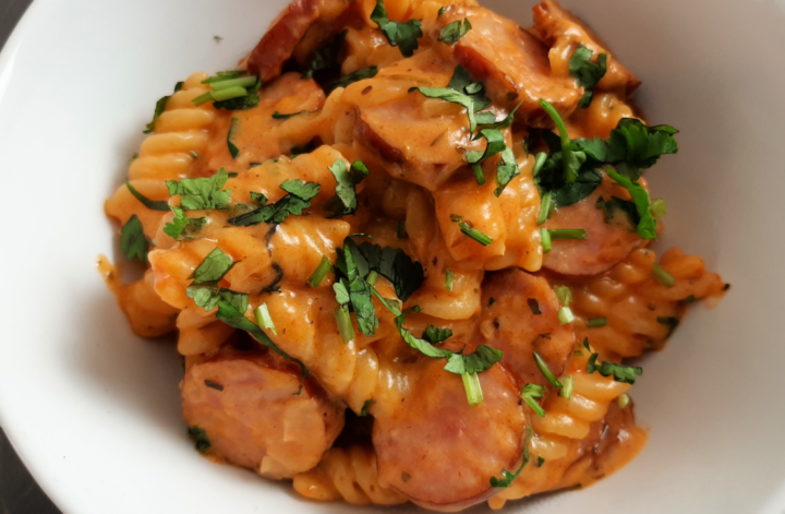 ONE POT SAUSAGE AND PASTA RECIPE