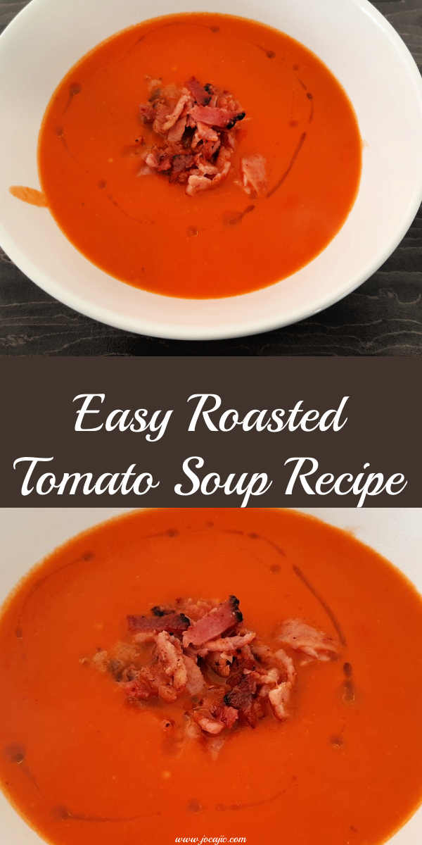 EASY ROASTED TOMATO SOUP RECIPE